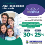 SINTRADISPEN/SE celebra convênio com a ÓTICA SAN DIVINA